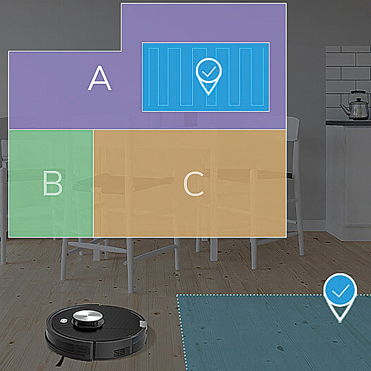 Aspiradora Robot AVA Pro Max Wifi App