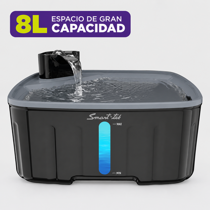 Bebedero Automático Grande Para Mascotas 8 Litros Smart-Tek