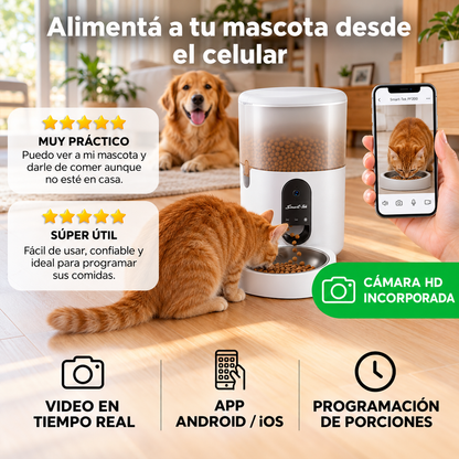 Racionador de alimentos Automático Wi-Fi PF200