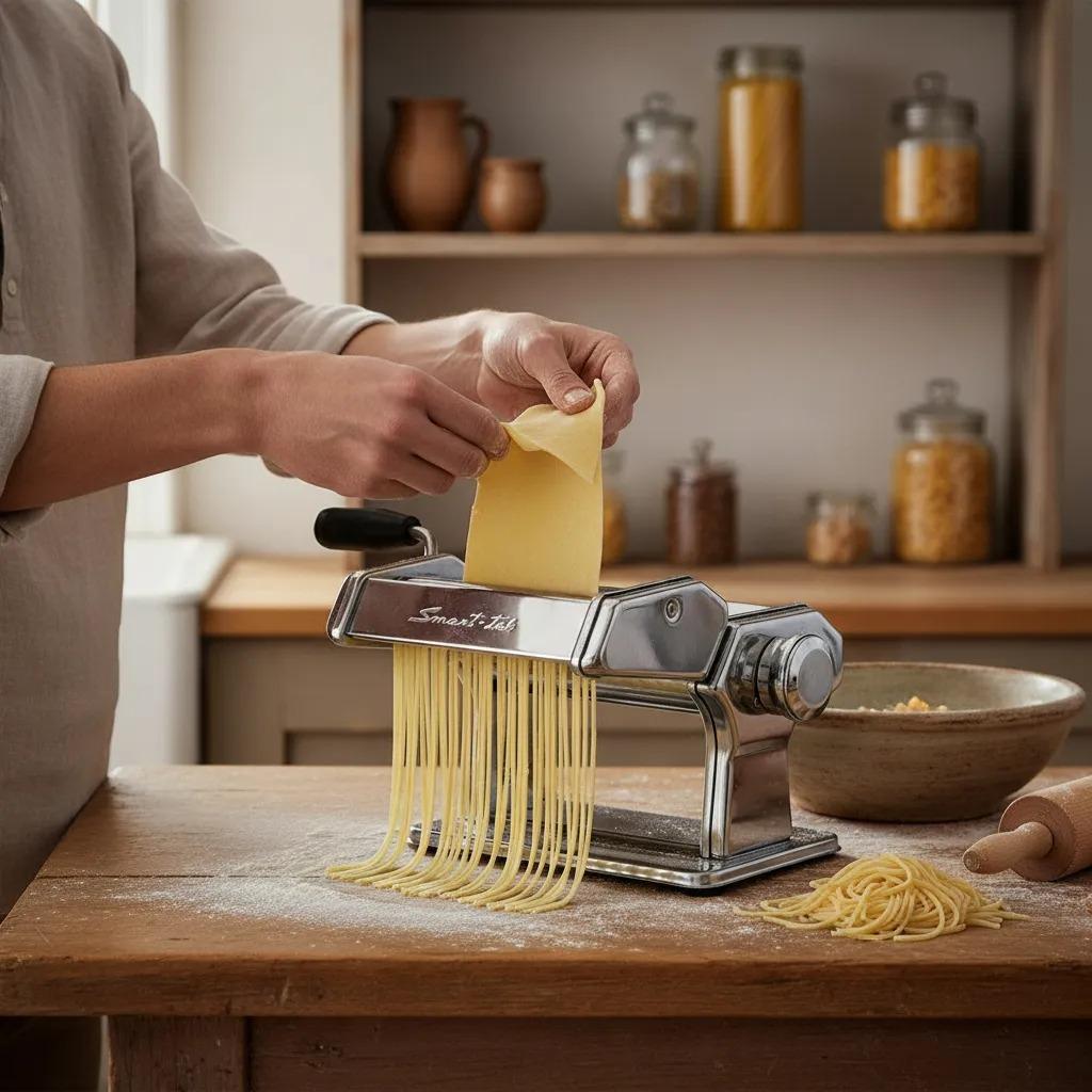Maquina De Pastas Smart Tek Buona Pasta Bp2017 Acero Inox