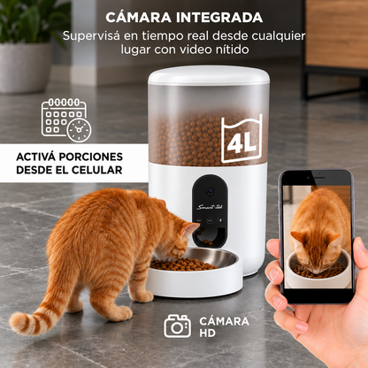 Racionador de alimentos Automático Wi-Fi PF200