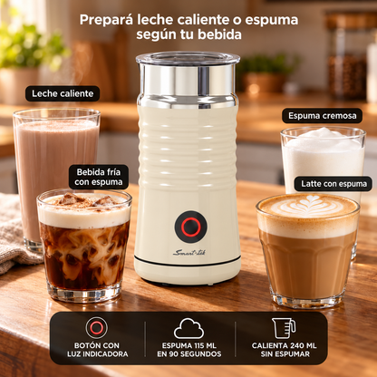 Espumador de Leche Color Vainilla