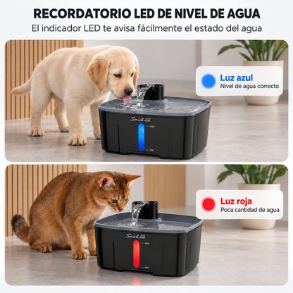 Bebedero Automático Grande Para Mascotas 8 Litros Smart-Tek