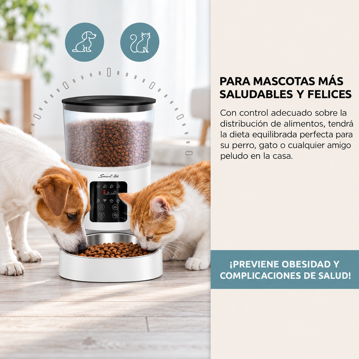 Racionador de alimentos Automático Wi-Fi PF150