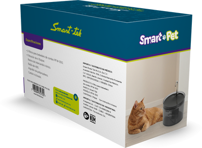 Filtro de Repuesto para Bebedero de Mascotas PFW300 (Pack X3)