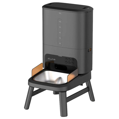 Comedero Automático Elevado Para Mascotas Mordida grande 15l Smart-tek