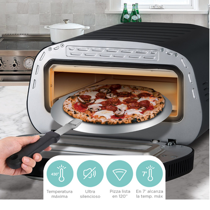 Horno de Pizza eléctrico 1700w Milano E.MAX1