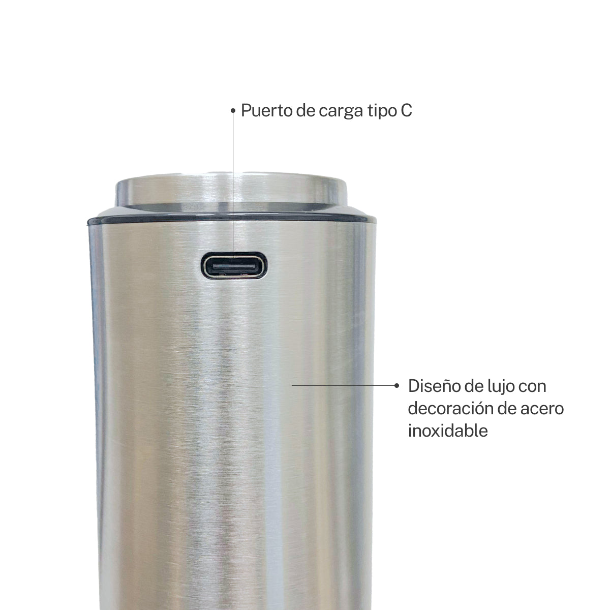 Molinillo Pimentero Eléctrico [SCP-100] - Recargable USB