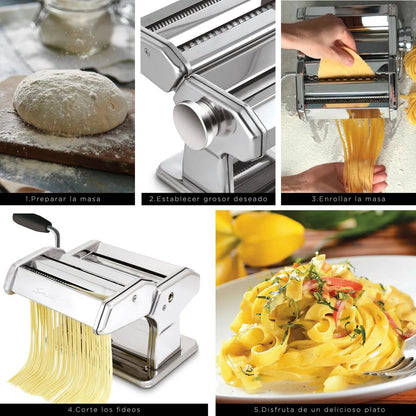 Maquina De Pastas Smart Tek Buona Pasta Bp2017 Acero Inox