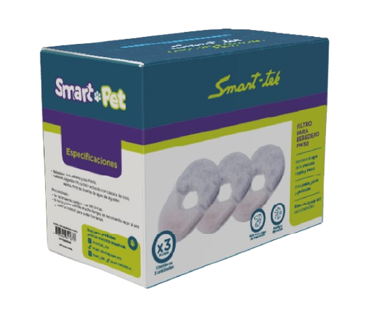 Filtro de Repuesto para Bebedero de Mascotas PW30 (Pack X3)